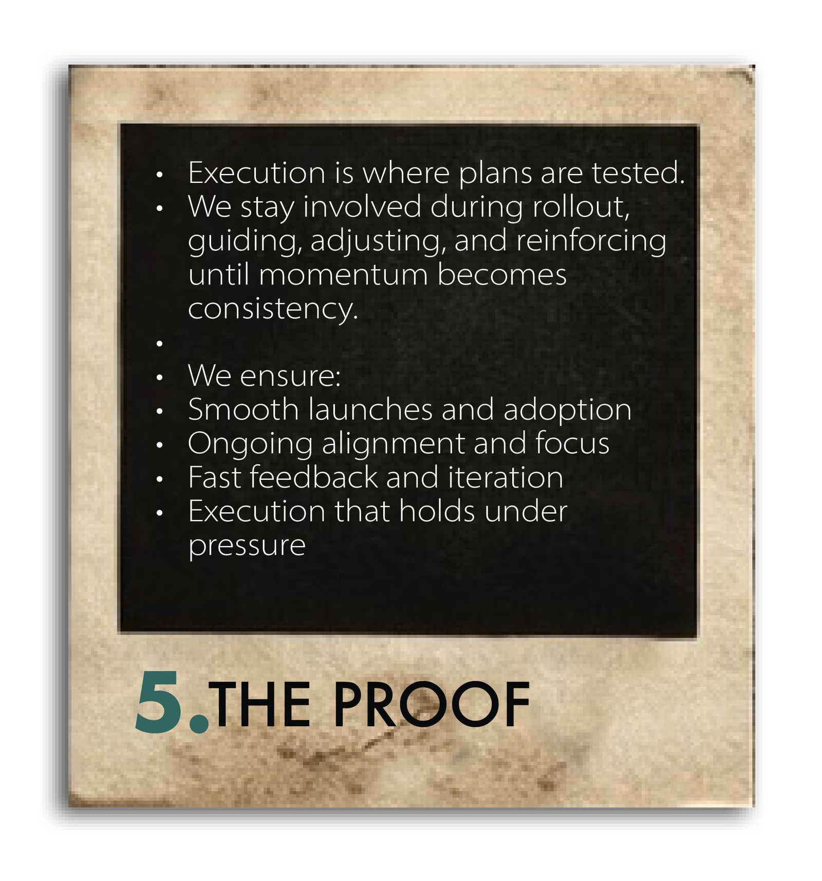 Our Methodology — 5